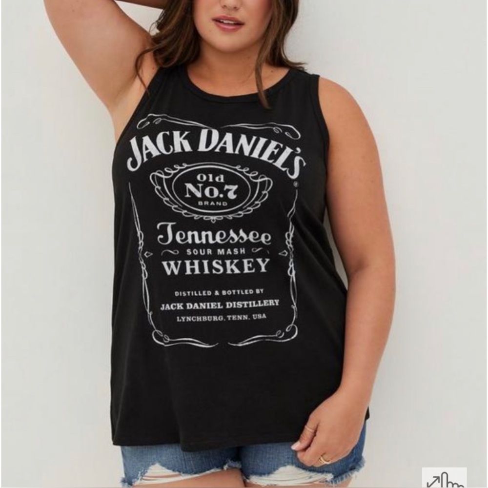 Classic Fit Crew Tank - Jack Daniels